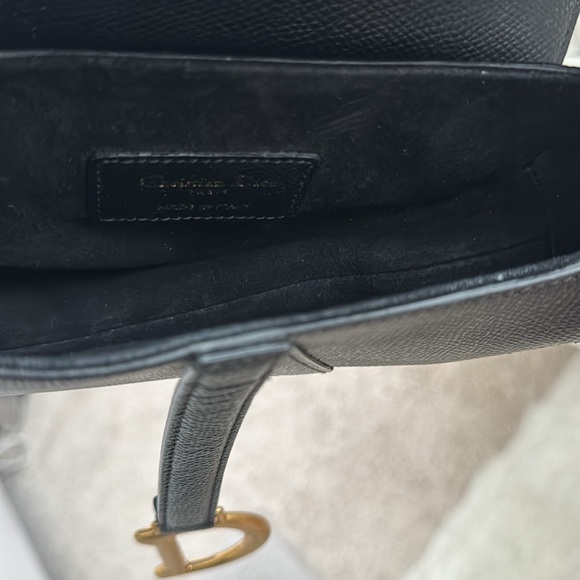 Dior mini saddle - black 🖤 - Picture 6 of 8